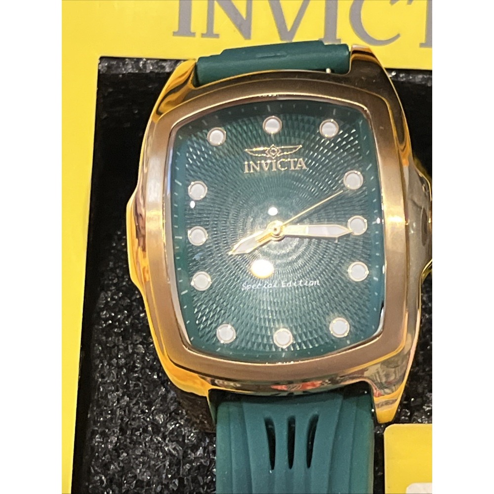 Invicta Lupah Model 50797 - Ladies Watch Quartz Special Edition Green W/Box - Picture 2 of 7